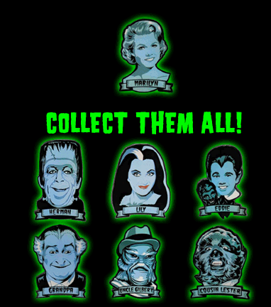 Marilyn Munster Enamel Pin