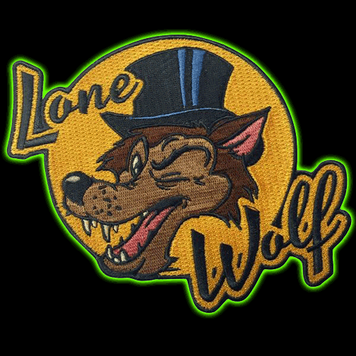 Lone Wolf Vinyl Sticker