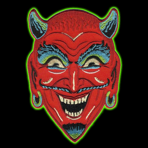 Fun House Devil Vinyl Sticker