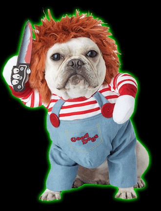 Deadly Doll Dog Costume