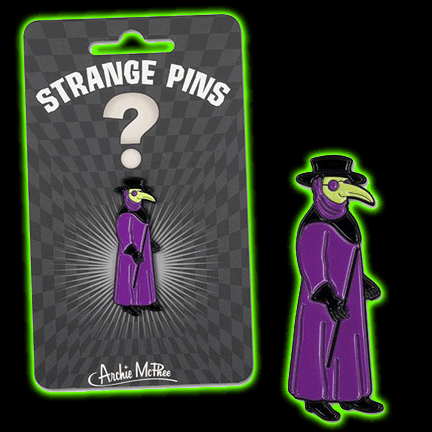 PLAGUE DOCTOR ENAMEL PIN