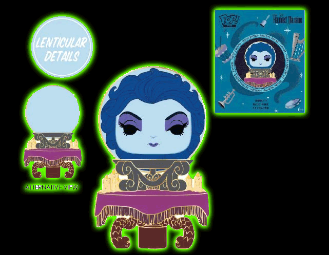 Funko Pop! Pin Loungefly Disney Haunted Mansion Madame Leota 3 Inch Collector Box Pin