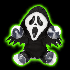 Scream Ghost Face 6-Inch Plush Window Clinger