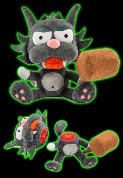 The Simpsons Scratchy Interactive Phunny Plush