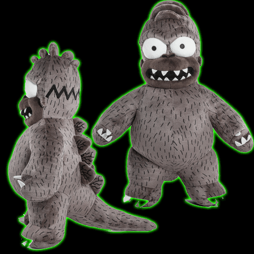The Simpsons Homerzilla Plush