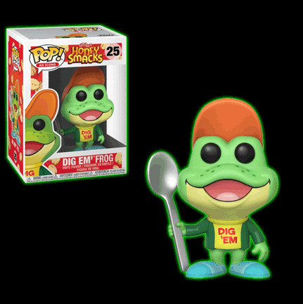 Funko POP! Honey Smacks: Dig Em' Frog #25