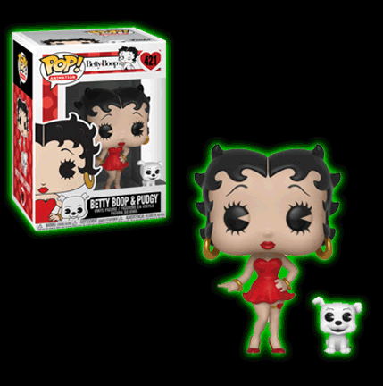 Funko POP! Betty Boop: Betty Boop with Pudgy #421