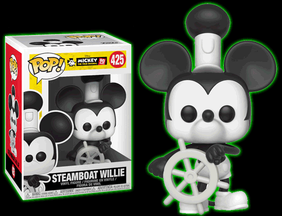 Funko POP! Mickey's 90th Anniversary: Steamboat Willie #425