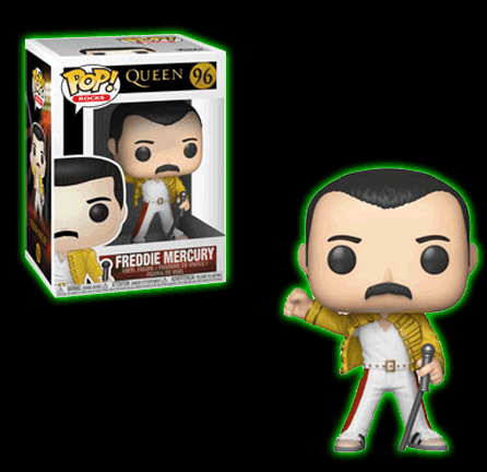 Funko Pop! Queen: Freddie Mercury (Wembly) #96