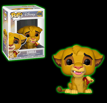 Funko Pop Simba #496 Disney The Lion King Collectible Vinyl Figure