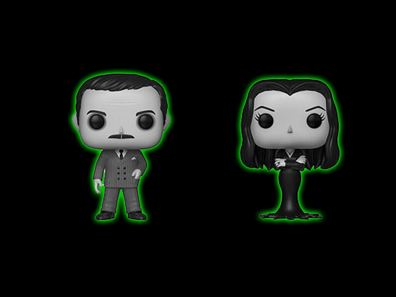 Funko POP! The Addams Family: Gomez and Morticia Addams 2-Pack