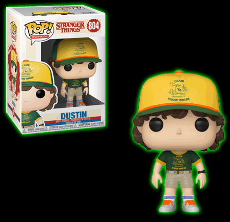 Funko POP! Stranger Things: Dustin At Camp #804