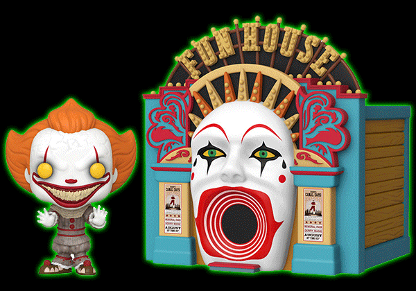 Pop! Town: IT Chapter 2 Demonic Pennywise with Funhouse
