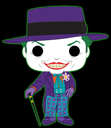 DC COMICS BATMAN 1989 JOKER WITH HAT POP! VINYL FIGURE