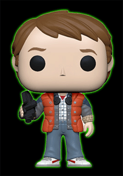 Funko Pop! Movies Back to the Future Marty McFly in Puffy Vest