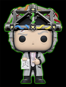 Funko Pop! Movies Back to the Future Doc with Headgear