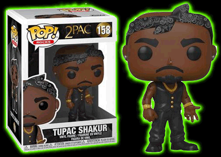 ROCKS FUNKO POP! TUPAC (VEST WITH BANDANA) #158