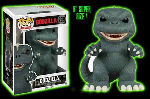FUNKO Pop GODZILLA 239# Action figures Collection Model With GIFT BOX 