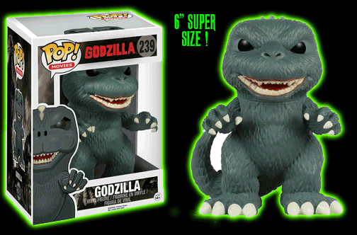 FUNKO POP! MOVIES: GODZILLA - GODZILLA 6' VINYL FIGURE #239