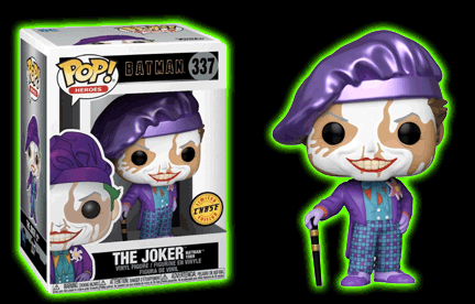 Funko POP! Batman 1989 - The Joker with Hat (Chase) #337