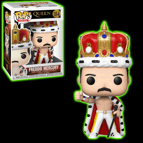 Queen Freddie Mercury King Pop! Vinyl Figure