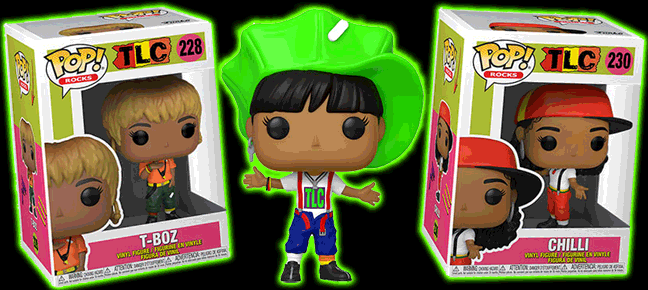 POP Rocks: TLC SET- T-Boz, Left-Eye, Chilli