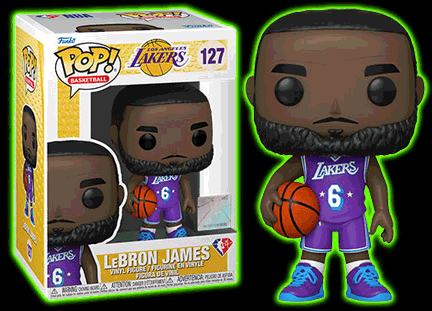 CLEARANCE: POP NBA: Lakers - LeBron James - Was $16.99 Now $8.99