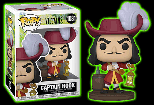 POP Disney: Villains- Captain Hook #1081