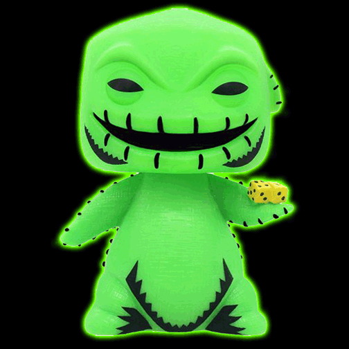 The Nightmare Before Christmas Oogie Boogie Blacklight Pop! Vinyl Figure