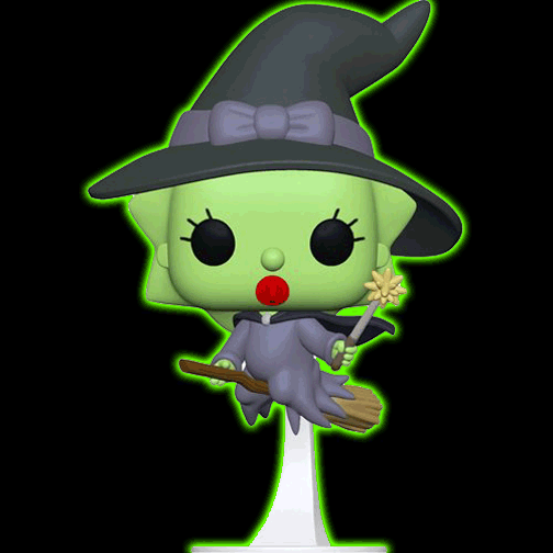 The Simpsons Witch Maggie Pop! Vinyl Figure