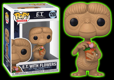 E.T. 40th Anniversary E.T. with Flowers Pop! Vinyl Figure #1255