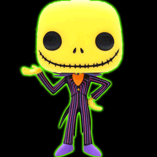 The Nightmare Before Christmas Jack Skellington Blacklight Pop! Vinyl Figure