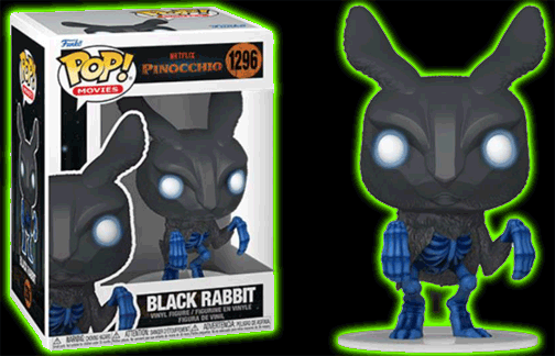 Funko Disney Pinocchio POP! Movies Black Rabbit #1296<br> CLEARANCE! Was 16.99, now 8.99!