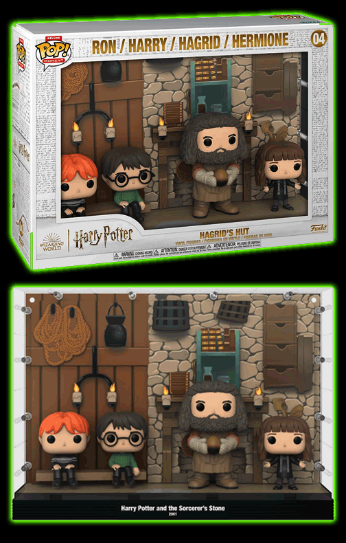 POP! Moments Deluxe: Harry Potter- Hagrids Hut with Case