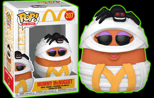McDonalds Halloween Mummy McNugget Funko Pop! Vinyl Figure #207