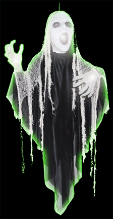 Light Up Sinister Reaper Hanging Prop