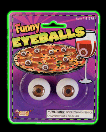 Realistic Round Plastic Eyeballs