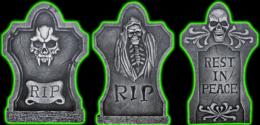 Three In One Tombstone Set