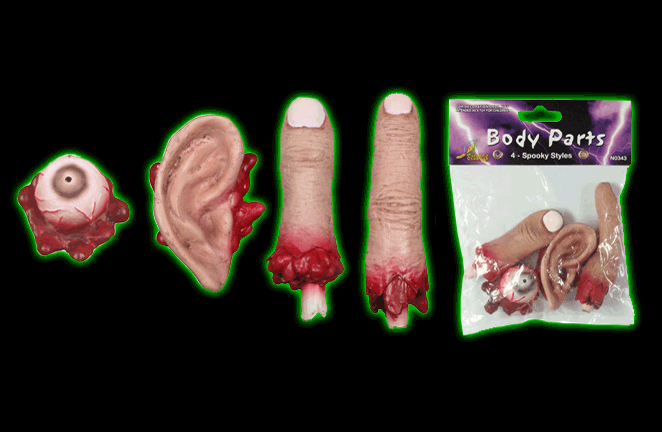 Severed Finger, Ear, Eye