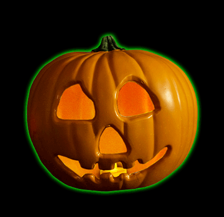 Halloween II Official Movie Light Up Pumpkin