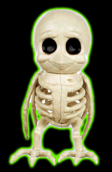 CUTE SKELETON TWEETY BIRD