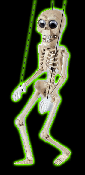 STARVIN MARVIN SKELETON MARIONETTE