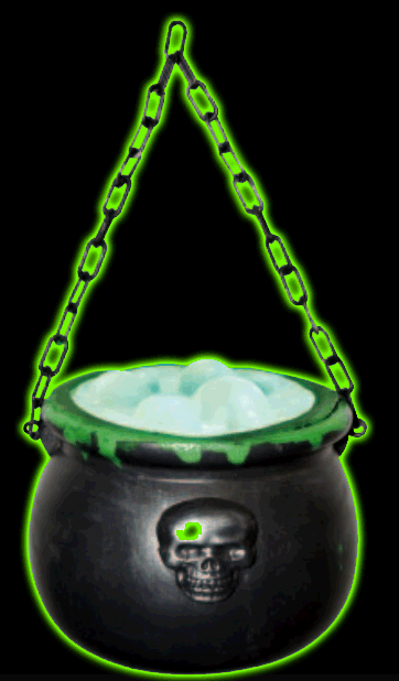 14 inch Magic Cauldron Lights & Sound