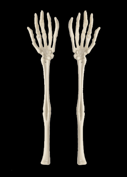 Boneyard Skeleton Arms Serving Pieces