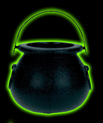 Treat Cauldrons - 2 1/2 inch