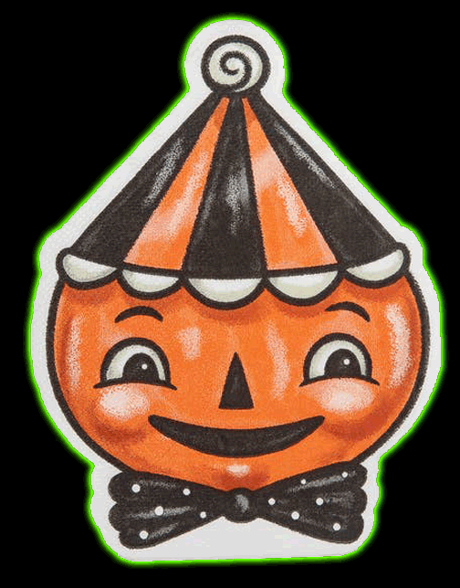 Johanna Parker Carnival Cottage Figural Pumpkin Napkin