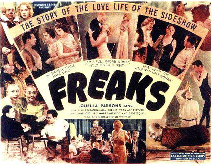 Freaks Collage 11x17 Poster