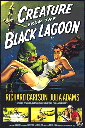 Creature From The Black lagoon 11x17 Poster