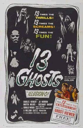 13 Ghosts 11x17 Poster
