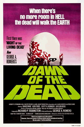 Dawn Of The Dead 11x17 Poster
